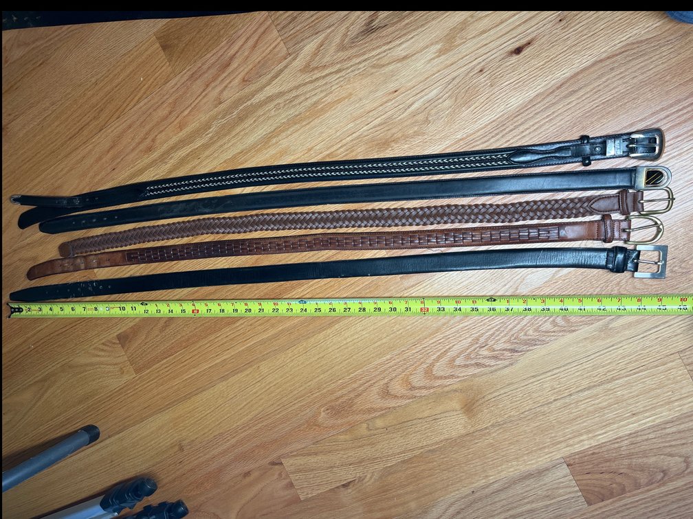 5 Leather Belts