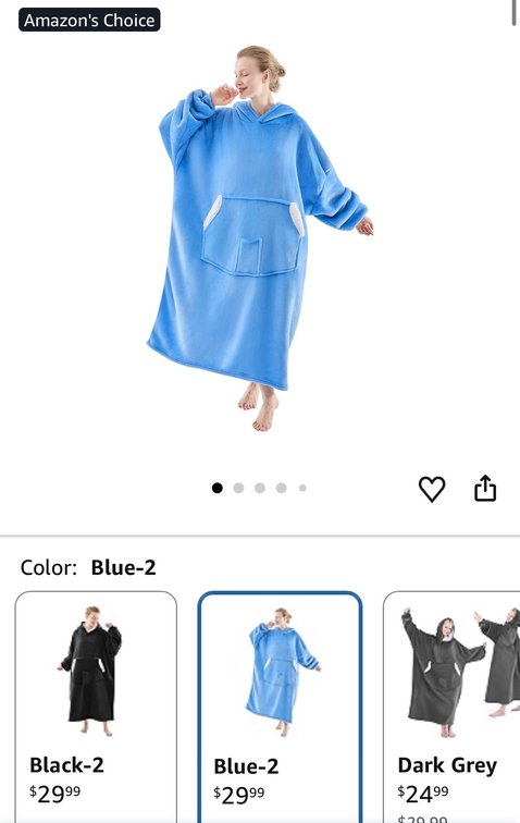 Nord ECO Premium Hoodie Blanket Long- Est. Retail $29.99