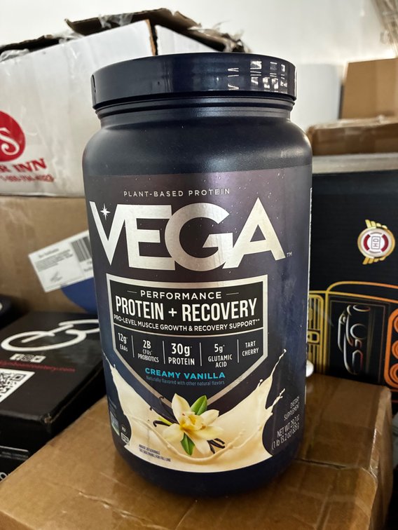 Vega Performance Protein + Recovery Creamy Vanilla, 29.2 oz
