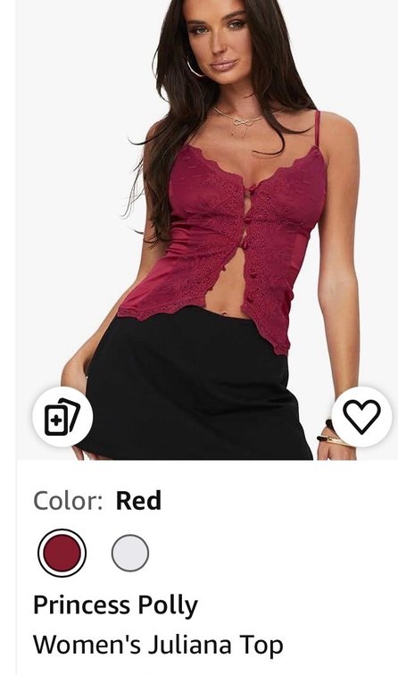 Princess Polly Women's Juliana Top, Size US 12- Est. Retail $55