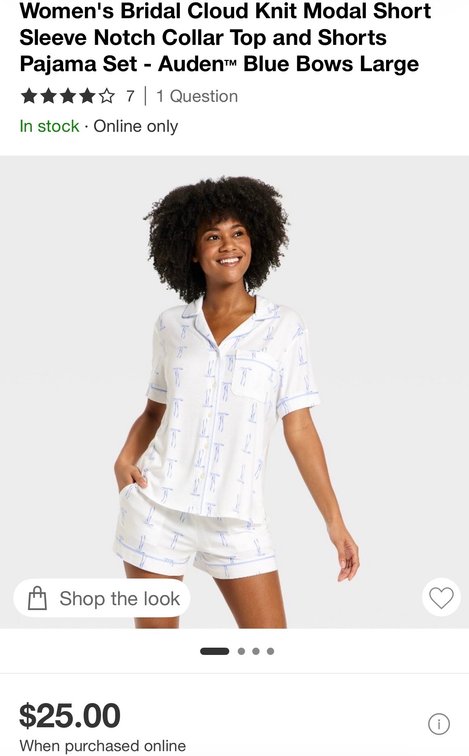 Auden Women's Pajama Sets, Sizes L and XL - Est. Retail $50