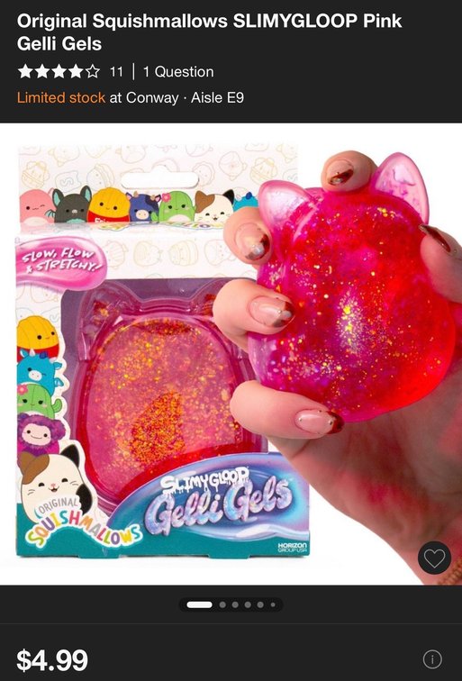 Squishy Gel Toy and Halloween Molded Figures- Est. Retail $10