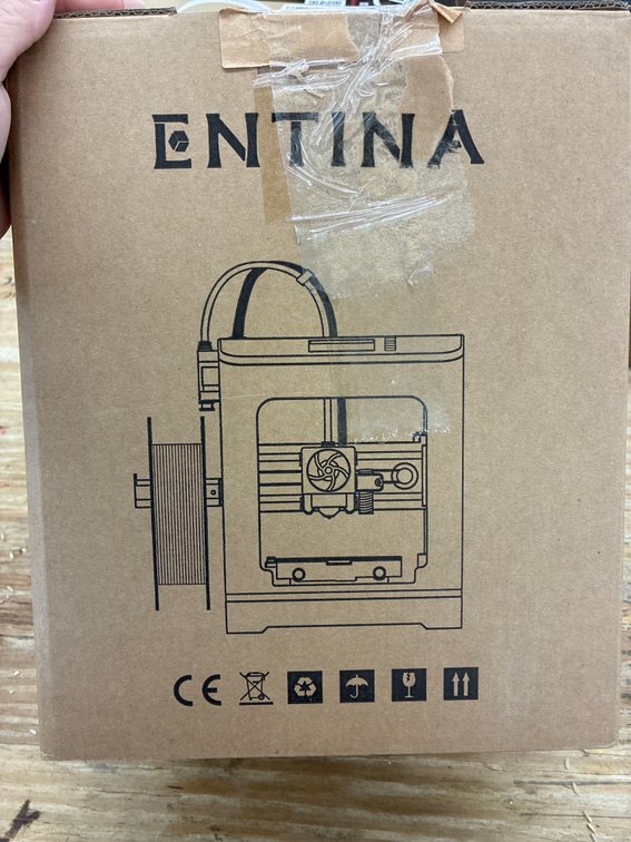 ENTINA Tina2C 3D Printer- Est. Retail $199.99