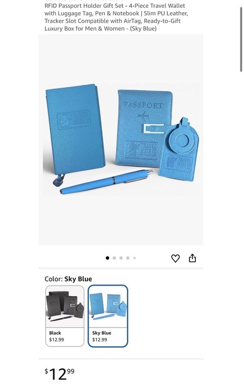 TRAVEL MATE CO 4-Piece Travel Set- Est. Retail $12.99
