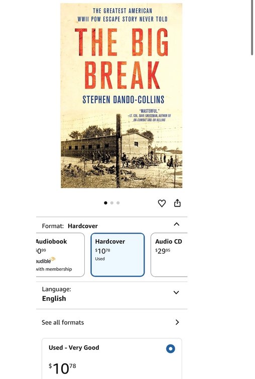 The Big Break Hardcover Book by Stephen Dando-Collins