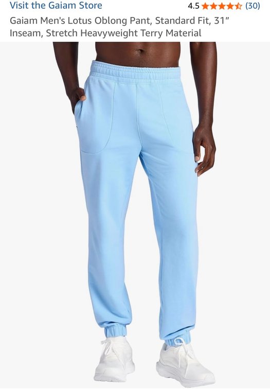 Men's Lotus Oblong Jogger Pants, Size M- Est. Retail $43.47