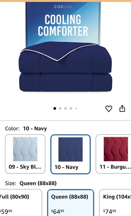 Cooling Comforters