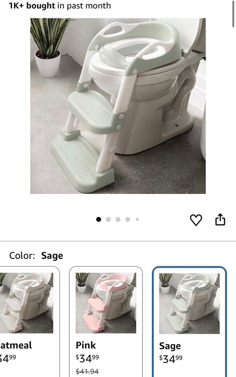 Jool Baby Ready, Step, Go Potty Training Seat with Ladder