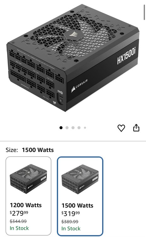 Corsair HX1500i and HX1200i Shift Modular Power Supplies