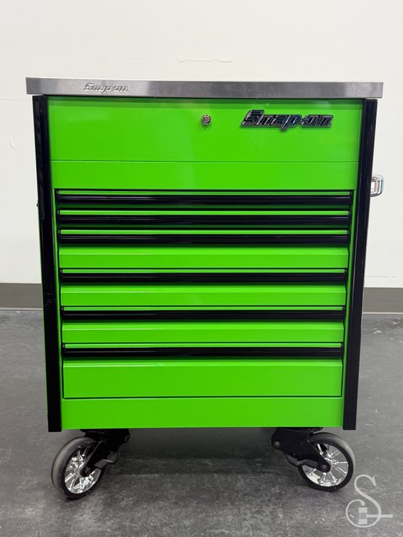 Snap-on KEMN361B1PKG Extreme Green 6-Drawer Tool Cabinet