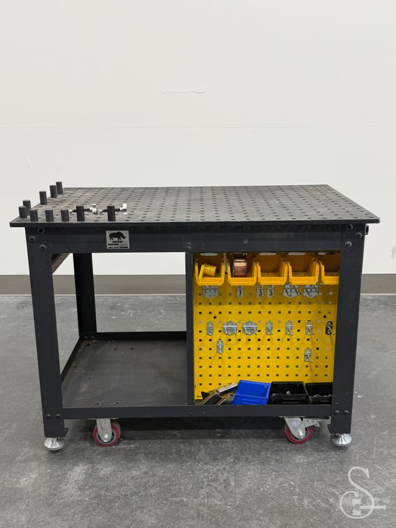 StrongHand Tools Rhino Cart Mobile Fixturing Station