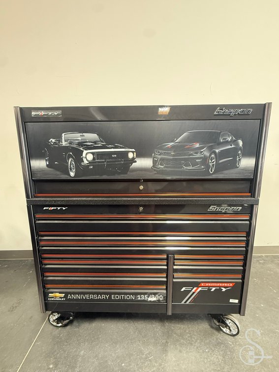 Snap-on Camaro 50th Anniversary 2-Piece Tool Cabinet