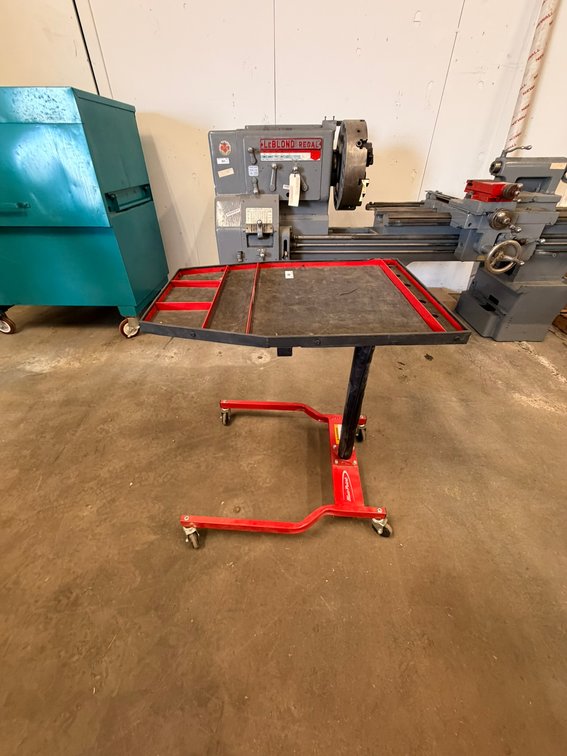 Blue-Point Adjustable Mobile Work Table