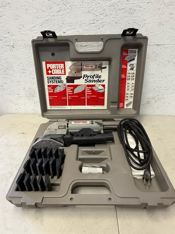 Porter-Cable Model 444 Profile Sander Kit with Case