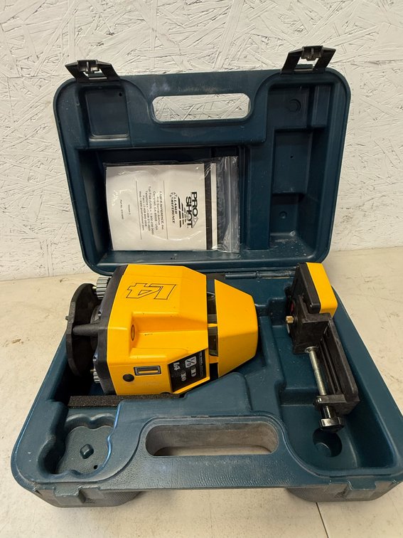 Pro Shot L4 Rotary Laser Level Kit with R5 Receiver