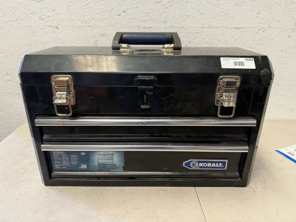 Kobalt SGY-BOX2A 2-Drawer Metal Portable Tool Chest
