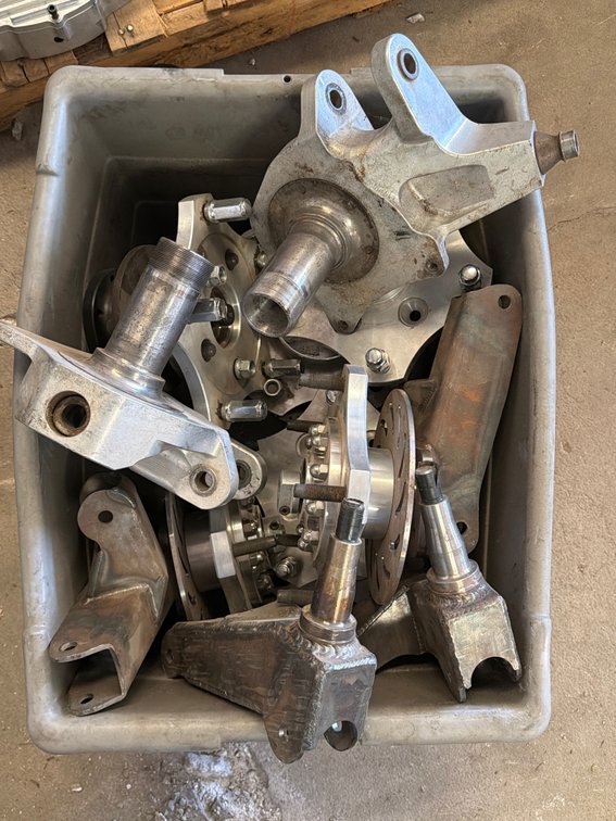 Aluminum Steering Knuckles, Wheel Hubs, and Brackets