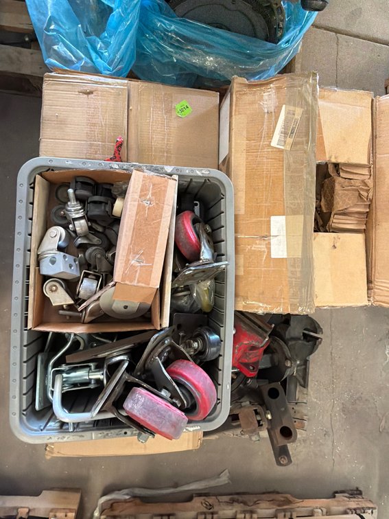 Casters, Bench Vises, Manual Transmission, and Gearbox Casing