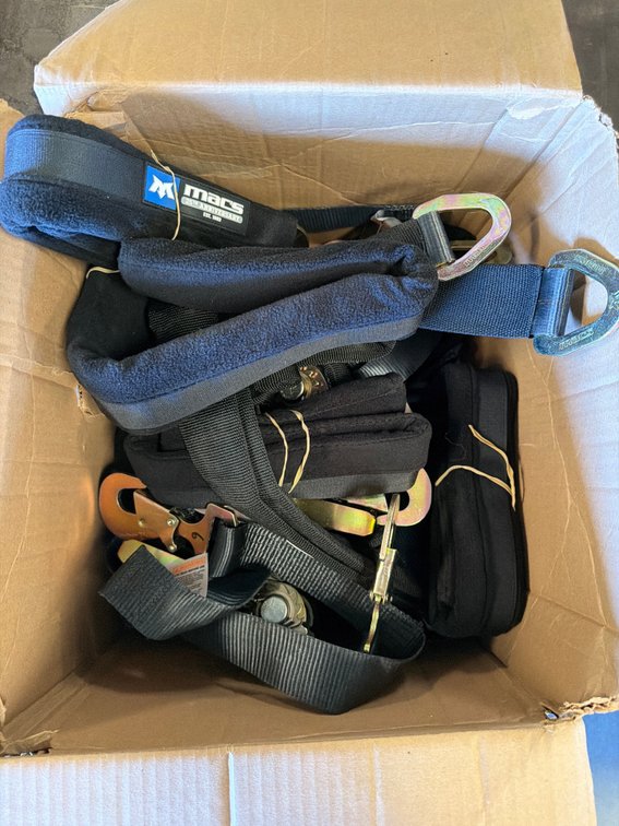 Mac's Ratchet Tie-Down Straps with Fleece Sleeves