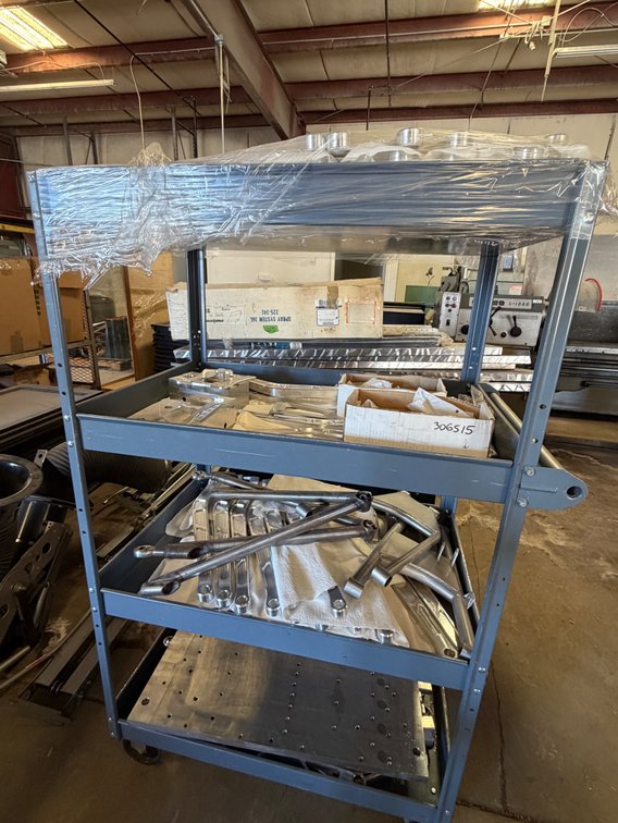 Utility Cart with Suspension Components and Fixture Plate