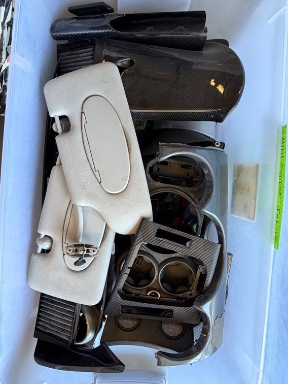 Automotive Interior Trim, Sun Visors, and Storage Tote