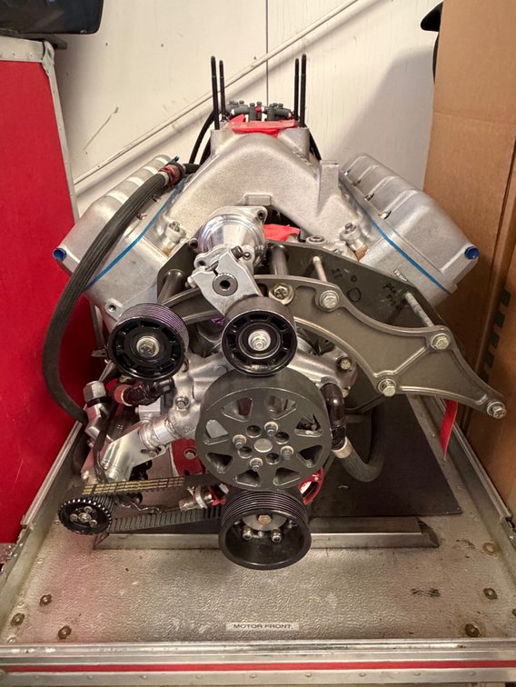 Hendrick Pontiac V8 Racing Engine Assembly