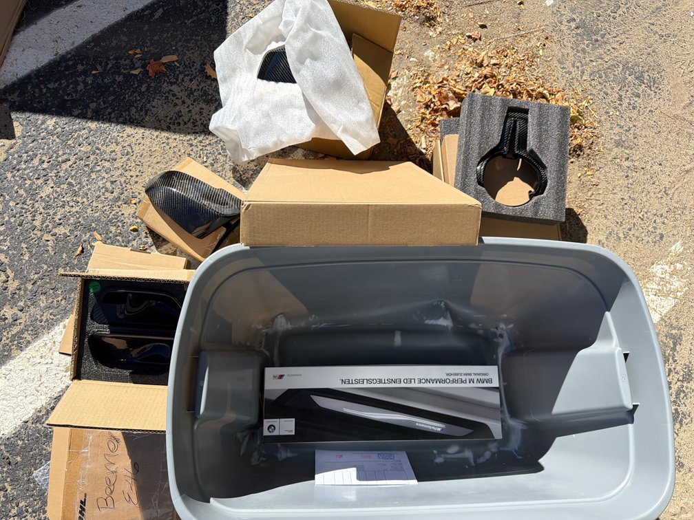 BMW Door Sill Finishers and Carbon Fiber Trim Accessories