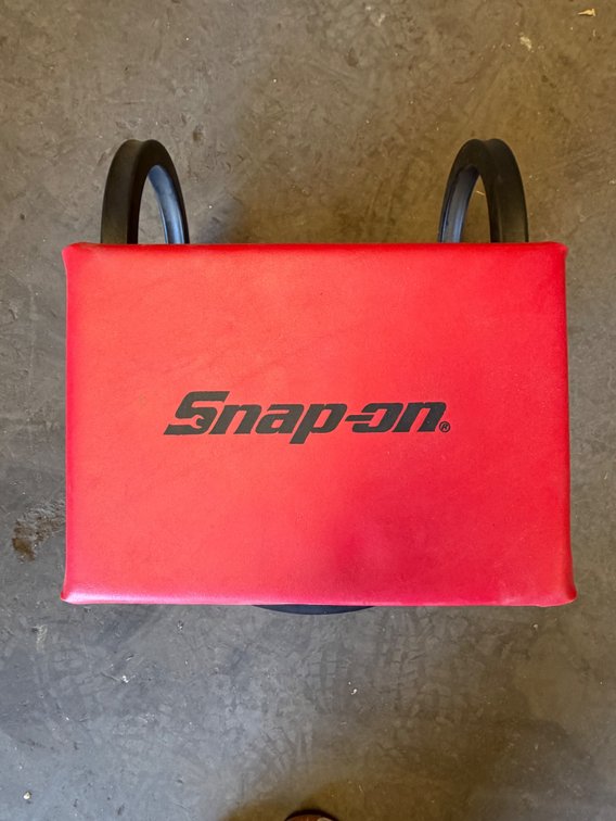 Snap-on Rolling Mechanic Creeper Seat with Drawer