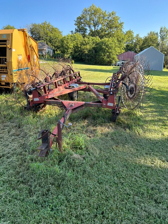 Hesston Wheel Hay Rake