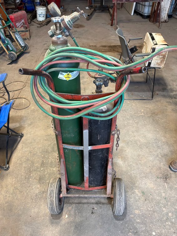 Oxy-Acetylene Torch with Cart