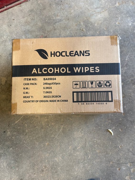 Hocleans Alcohol Wipes