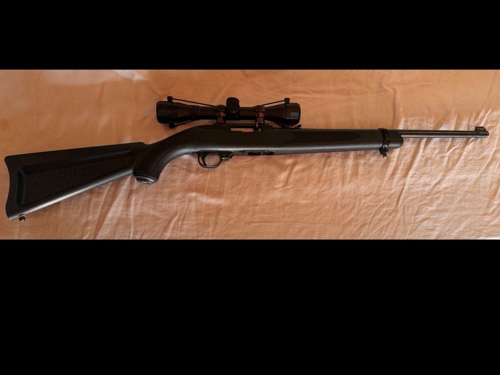 Ruger 10/22 Carbine Semi-Automatic Rifle – .22 LR – Scoped