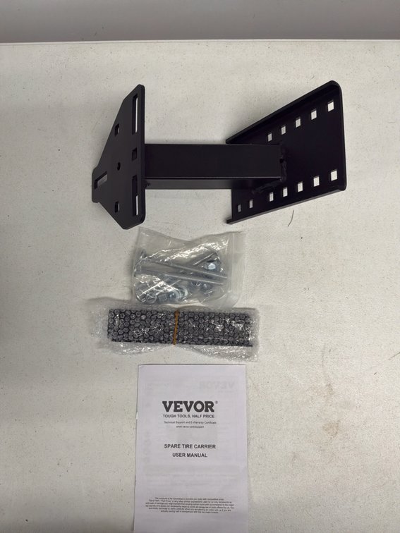 VEVOR Spare Tire Carrier – 160-Lb. Capacity