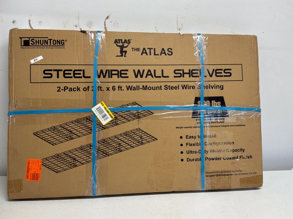 The Atlas 72” W x 24” D Heavy-Duty Storage Unit