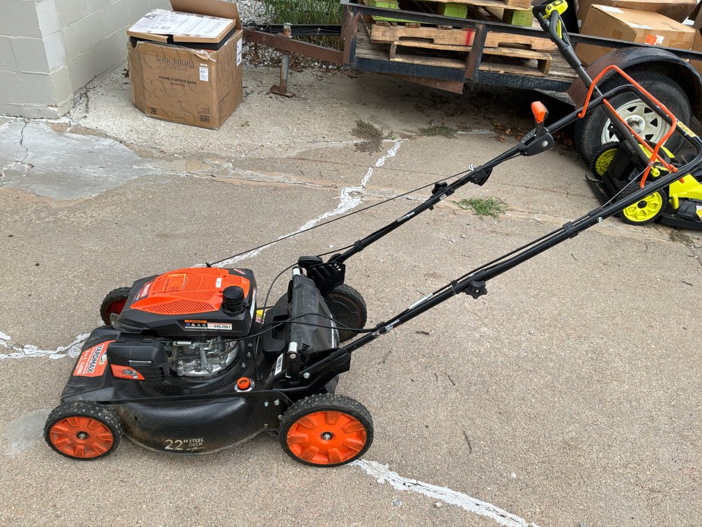 YARDMAX 22 in. 201cc Select Pace 6-Speed Gas Walk-Behind Mower