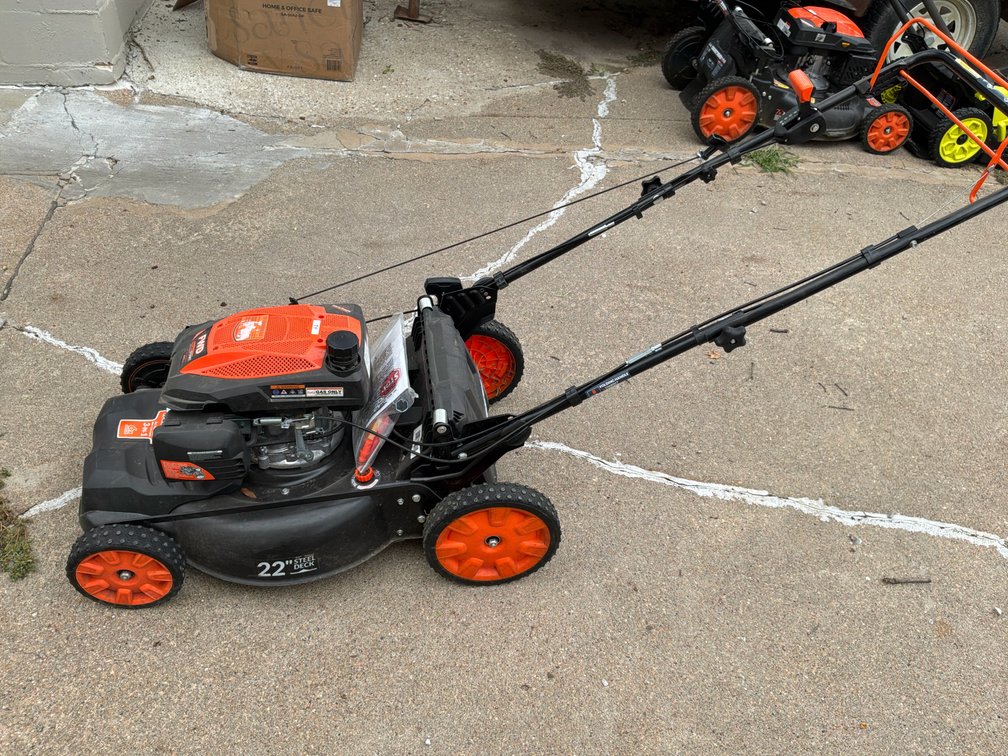 YARDMAX 22 in. 201cc Select Pace 6-Speed Gas Walk-Behind Mower