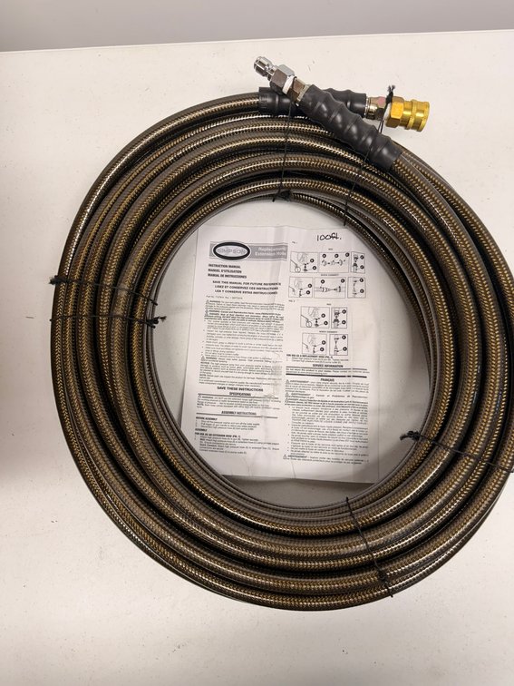 100’ Monster Pressure Washer Hose
