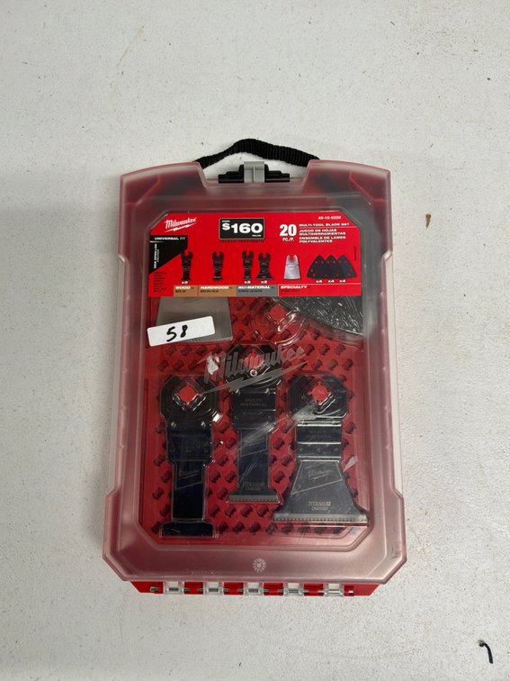 Milwaukee 20-Piece Oscillating Multi-Tool Blade Kit