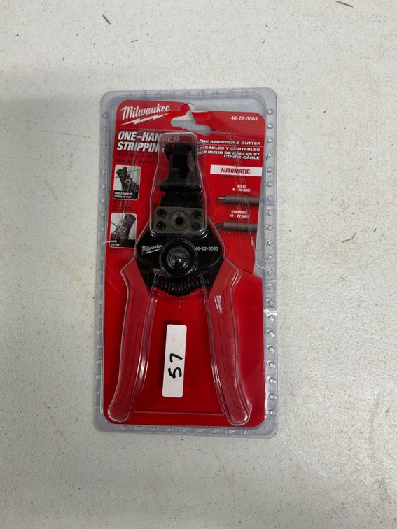 Milwaukee Automatic One-Handed Wire Stripper/Cutter