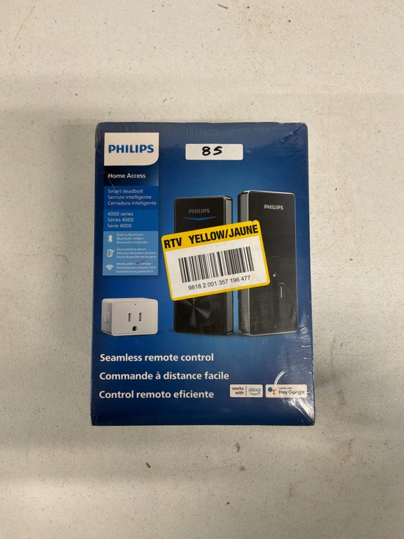 Philips Satin Nickel Bluetooth Touchscreen Smart Deadbolt