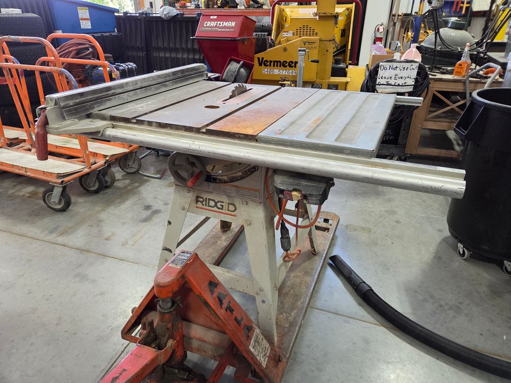 Ridgid 10" Table Saw