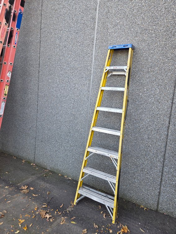 Werner 8' Fiberglass Step Ladder