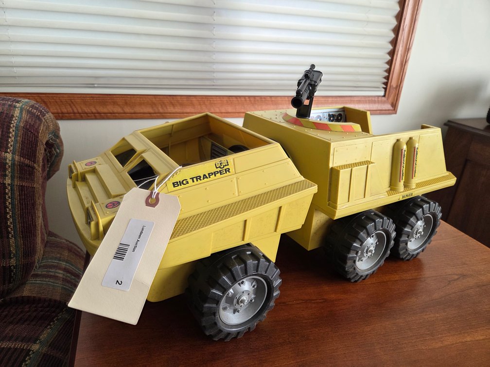 Vintage GI Joe Adventure Team "Big Trapper" Vehicle
