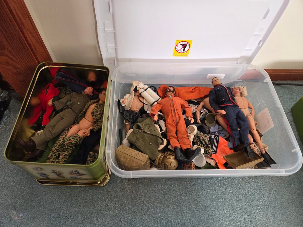 Vintage GI Joe  12" Action Figures w/Accessories