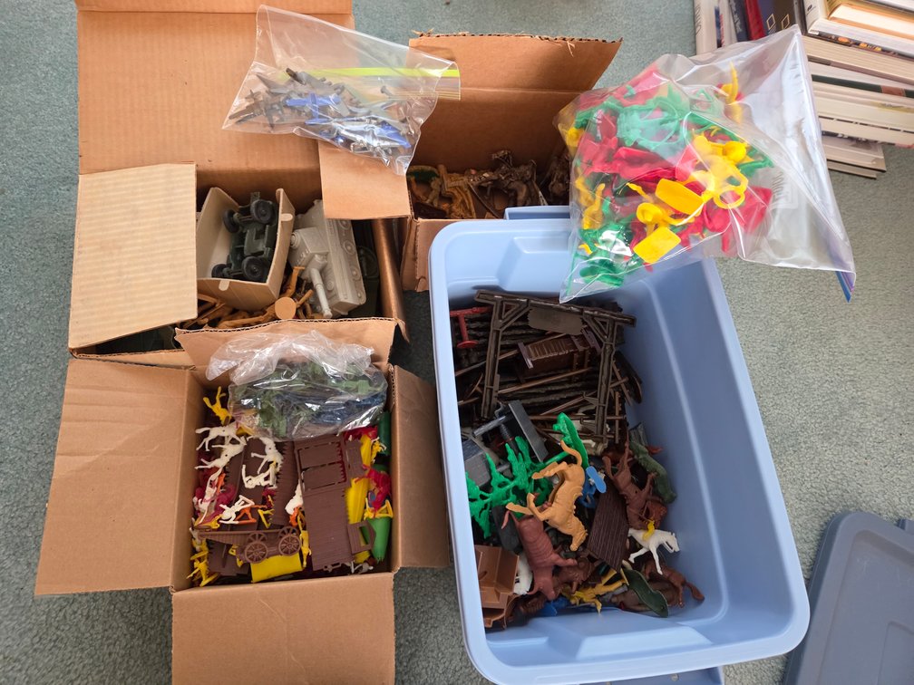 Vintage Plastic Toys