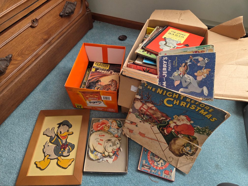 Antique/Vintage Kids Books and Magazines