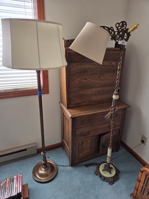 Pair of Vintage Floor Lamps
