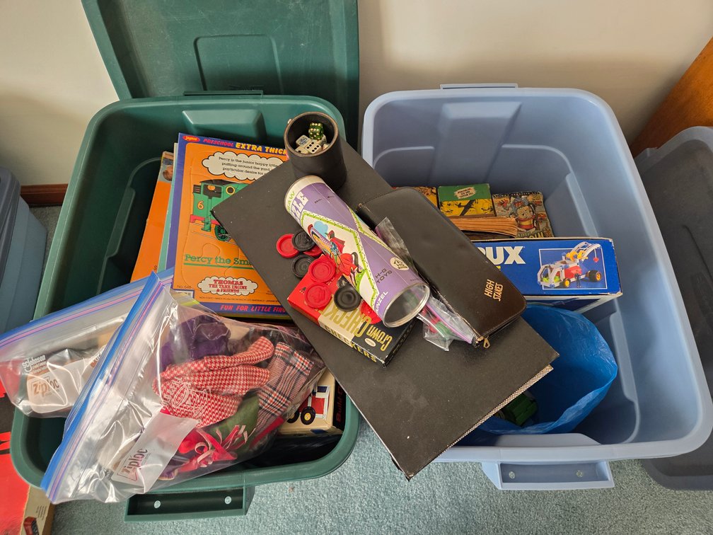 Vintage Toys and Games