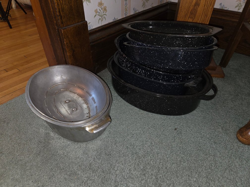 Enamel Roasters-Aluminum Roaster