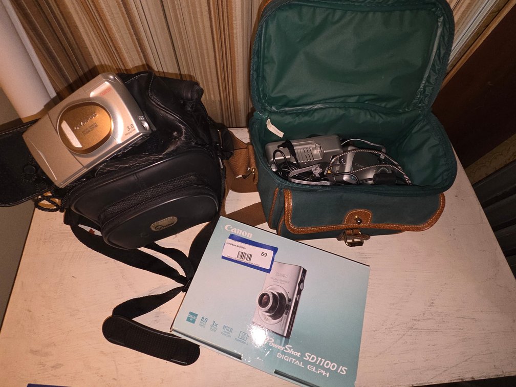 Canon and Olympus Digital Cameras